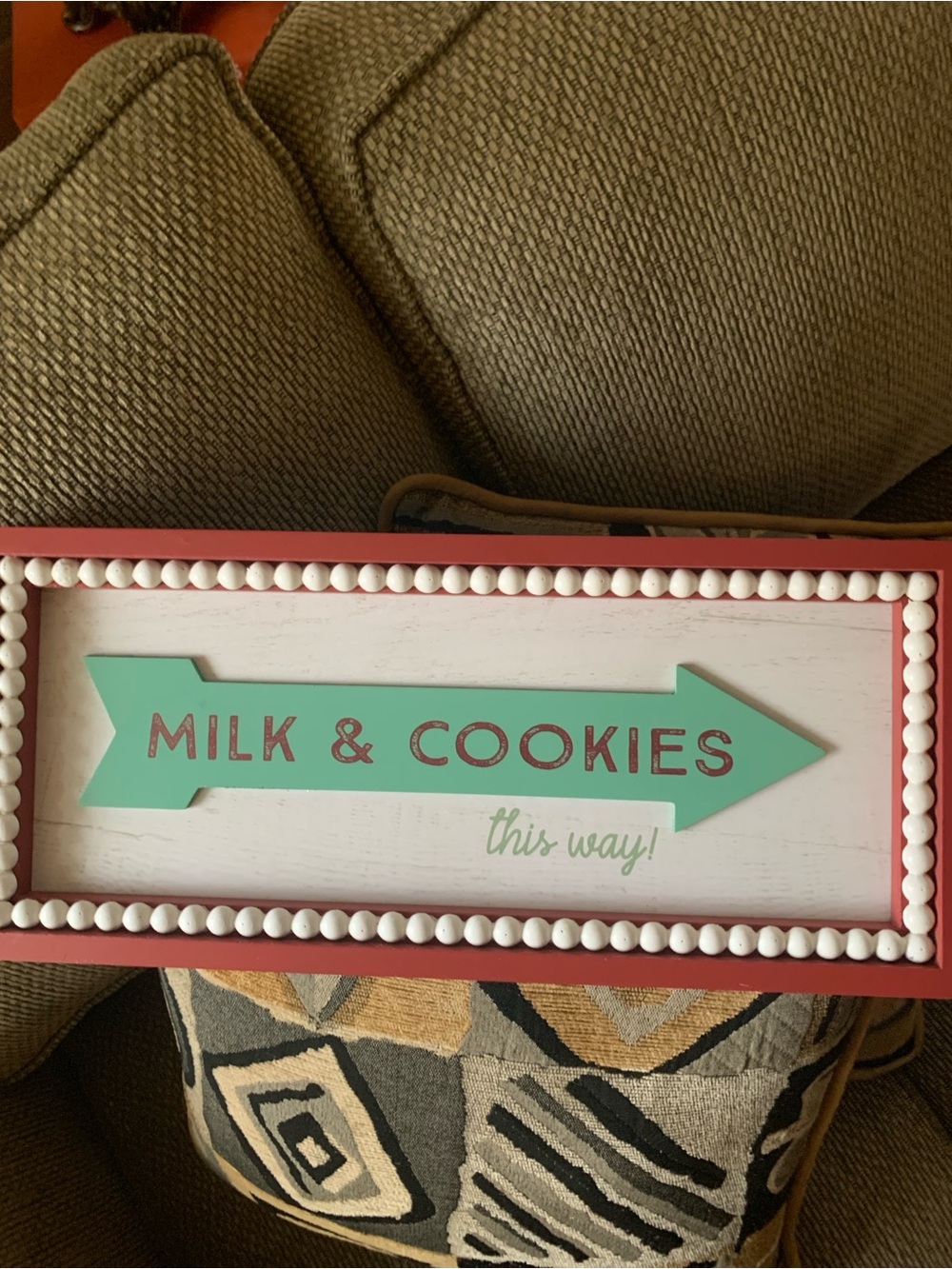 Mel rose Milk & Cookies Holiday Decor Wall Sign - - Picture 7 of 10